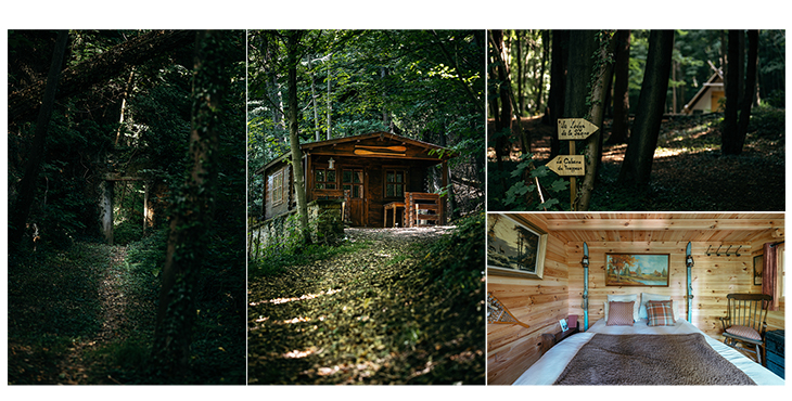 La cabane dans les bois au coin de la rue