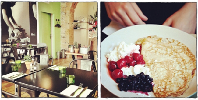 Brunch de crêpes à la crêperie Belle Ile Lyon