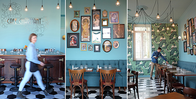 Le bistrot pour changer de décor, le café Charmant à Oullins